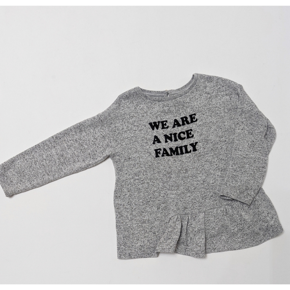 ZARA Soft Long Sleeve Top Girl's Size 3/4 Years